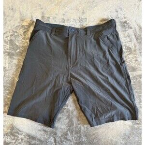 Prana Breathe Mens Short Casual Hiking Lightweight Blue Size 36